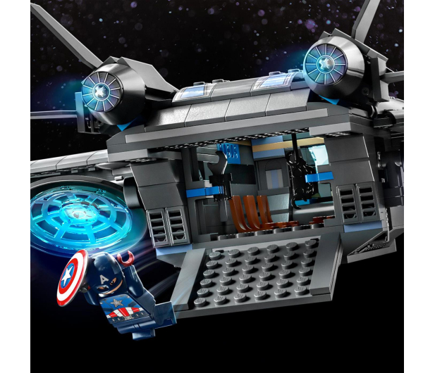 LEGO Marvel 76248 Quinjet Avengersów - 1091300 - zdjęcie 5